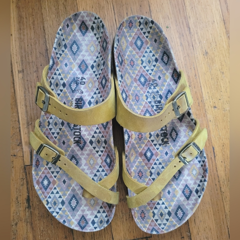 Birkenstocks Mayari Ochre